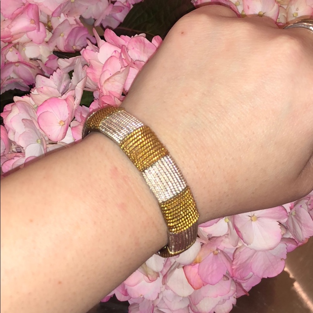 BCBG gold and silver bracelet